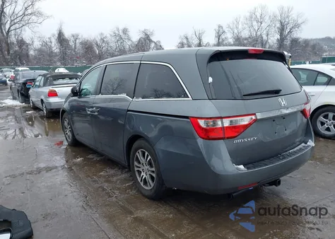 2011 Honda Odyssey Ex из США, поврежденный, VIN 5FNRL5H47BB075060